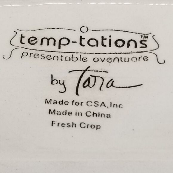 Fall Temptations by Tara Rectangle Tray Trivet Ceramic Pumpkin Autumn Acorn 6x9 - Picture 9 of 9